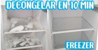 Cómo descongelar un congelador correctamente