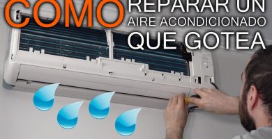 Cómo fijar carcasa suelta del aire acondicionado