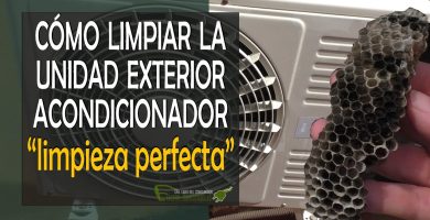 Cómo limpiar unidad exterior con seguridad