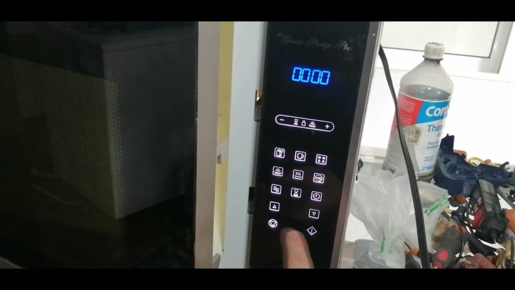 Cómo resetear un microondas