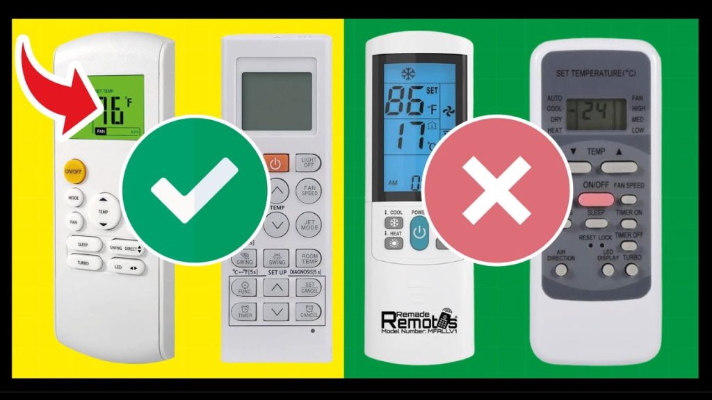 Cómo revisar el mando del aire acondicionado