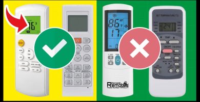 Cómo revisar el mando del aire acondicionado