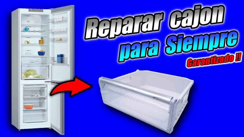 Cómo sustituir cajones del congelador